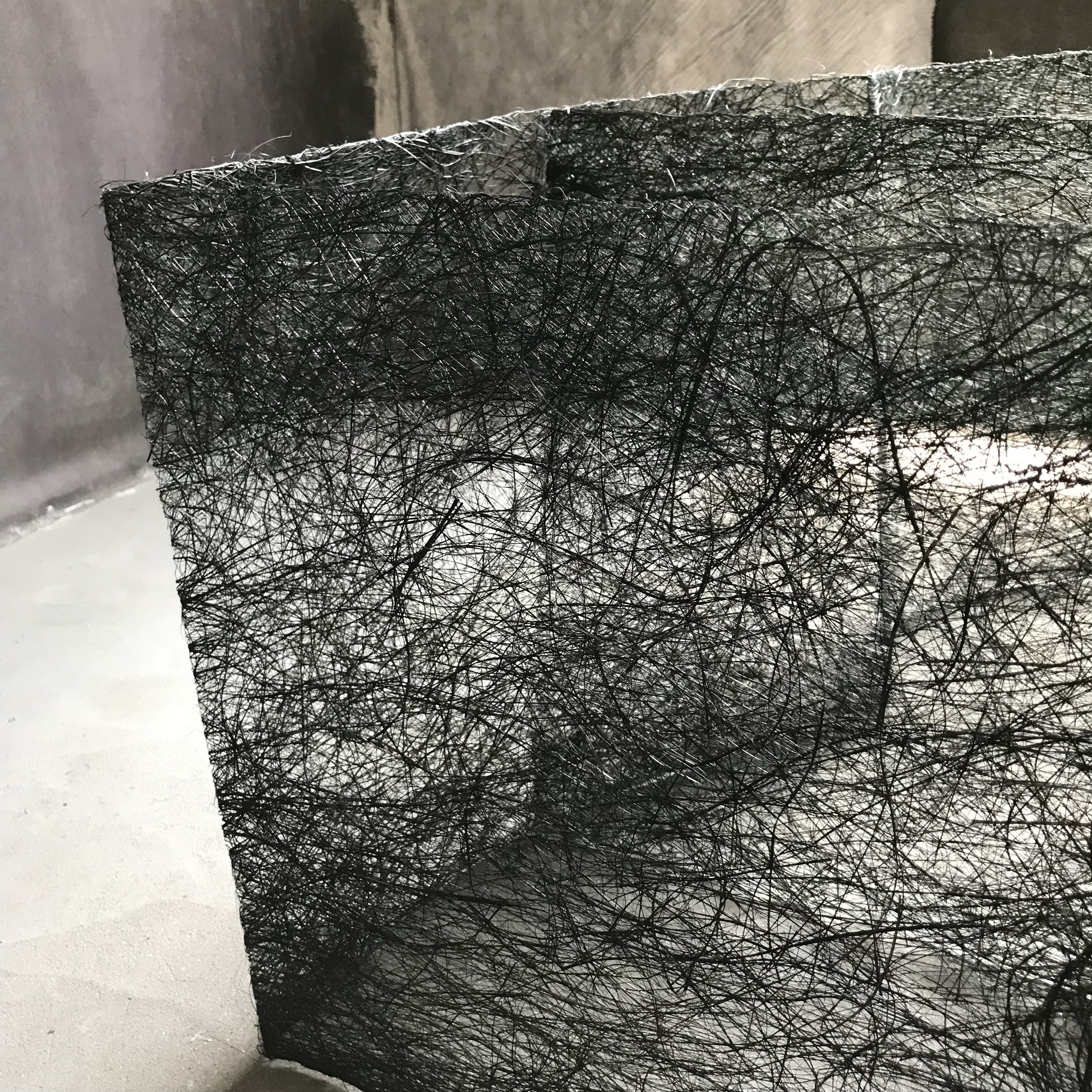 黑色乱纹纤维编织网布 立体镂空舞台背景装饰手工DIY创意面料辅料