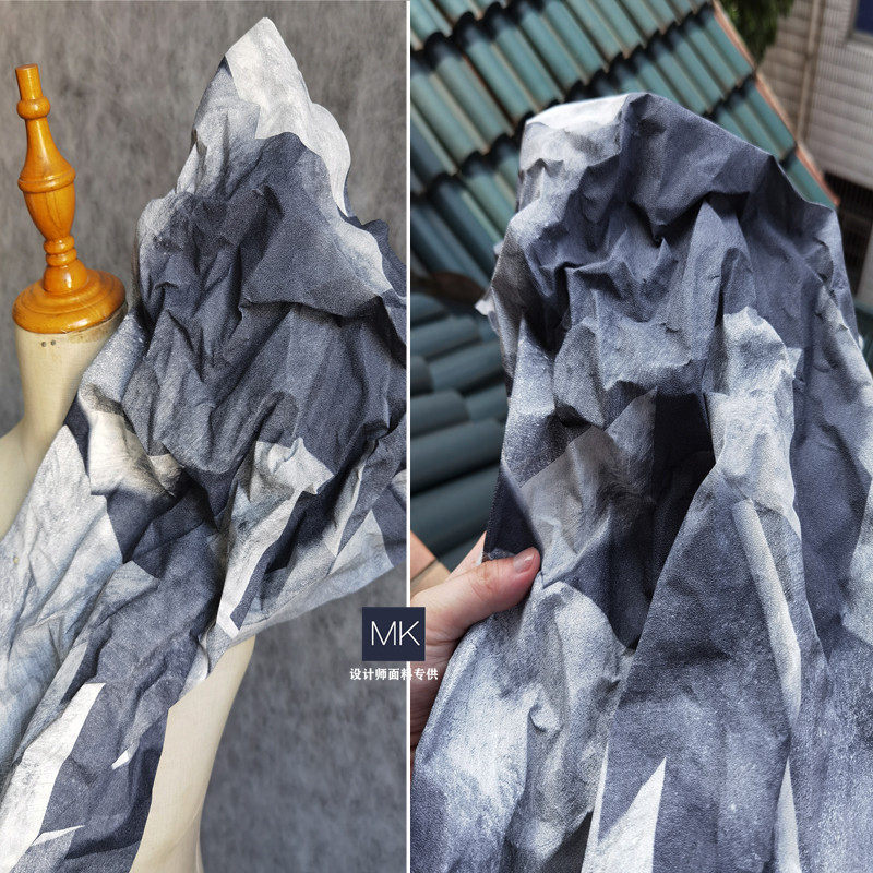 四维空间皱纹纸布料压褶百褶皱手工diy肌理装饰立体造型背景面料