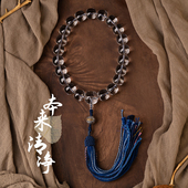 净莲梵尘 16mm白水晶老型珠21颗手持念珠大颗粒佛珠SF 纯天然15mm