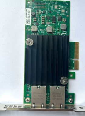 议价原装Intel X550-T2 双口万兆网卡 PCIEX4