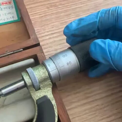 议价瑞士pav螺纹千分尺，只卖100块，进口0-25螺纹外径千分