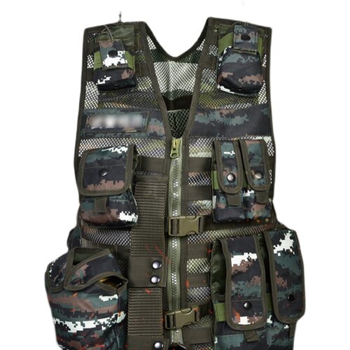 战术背心迷彩马甲携行装具袋