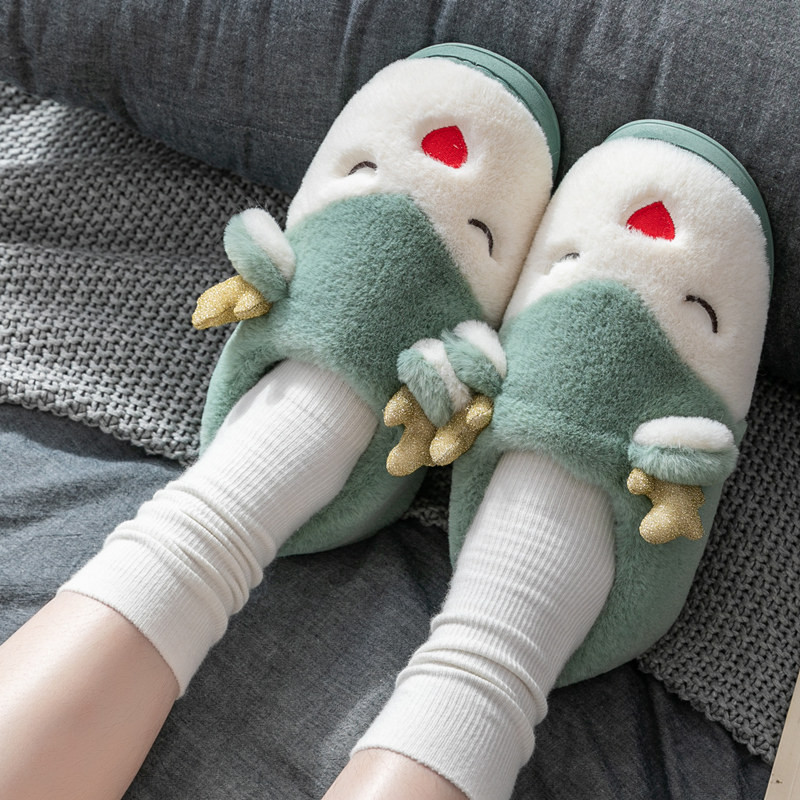 棉拖鞋女士冬季家用情侣室内可爱保暖毛绒月子鞋包跟家居男秋冬天|ruв категории домашний ткань, домашние тапочки/сандалии/хлопок буксировки/начало обувь - от Buy2taobao.com для оказания профессиональной услуги покупки агента Taobao