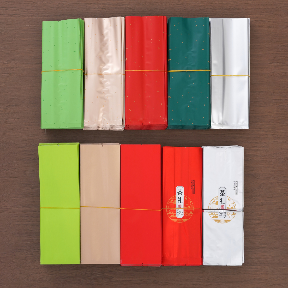 内膜空白袋锡纸锡箔袋二两半斤装通用红茶绿茶叶内袋包装热封口袋