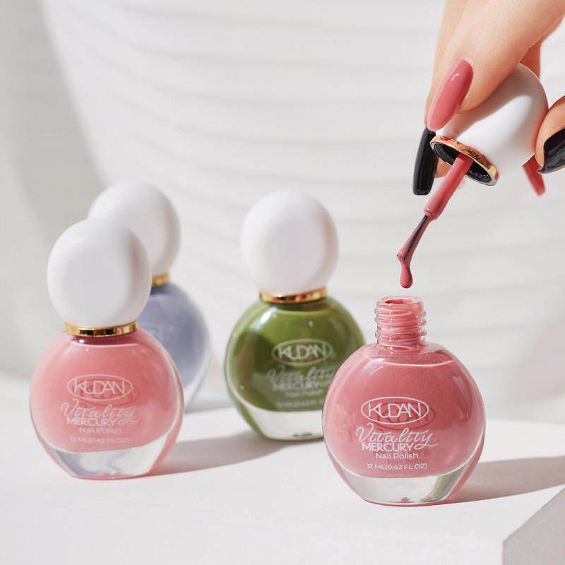 水性指甲油免烤快干持久可撕拉秋冬可剥透明裸色跨境指甲油