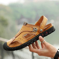 Dép mùa hè 2019 thoáng khí đế mềm, giày đế mềm nam baotou giày đi biển ngoài trời - Giày thể thao / sandles dép quai hậu
