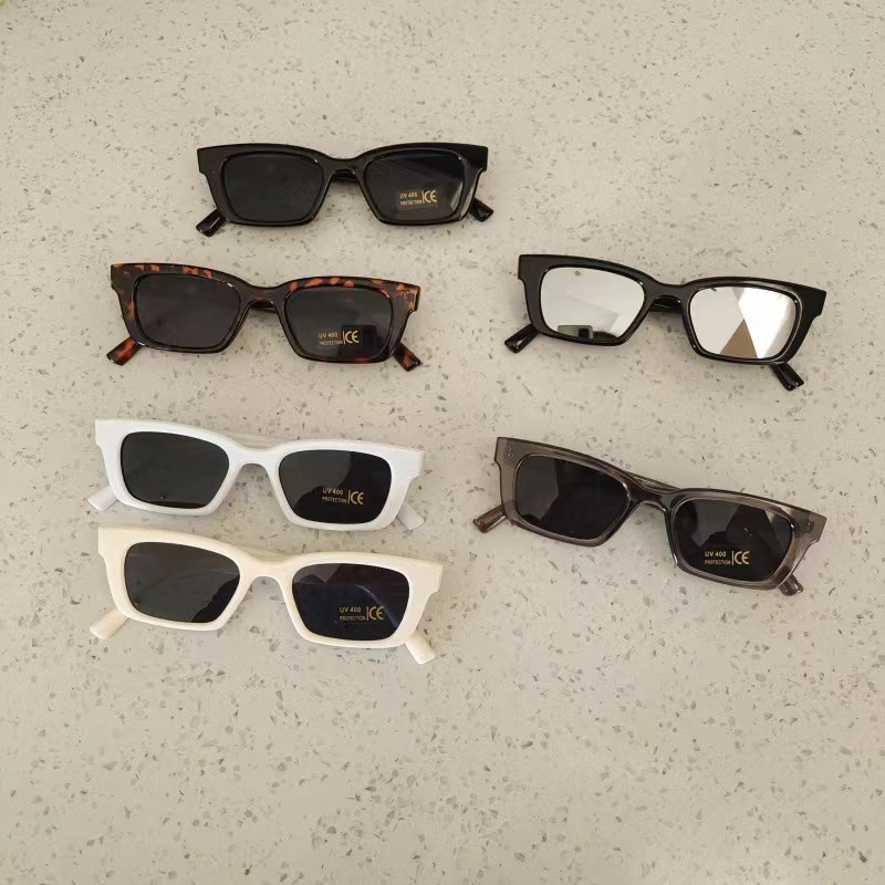 日系潮儿童太阳眼镜个性小方框