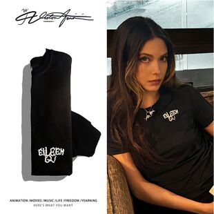 【刺绣】谷爱凌同款潮流时尚圆领重磅卫衣长袖加厚绒宽松潮秋冬打