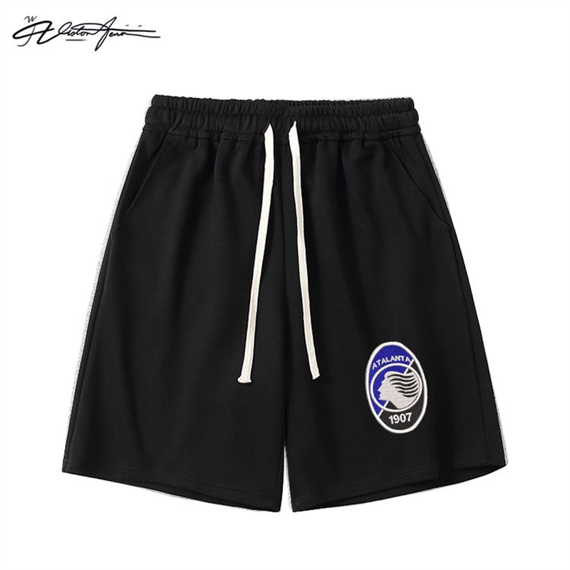 【刺绣】欧洲杯足球联赛亚特兰大队标女神刺绣应援短裤夏季百搭潮