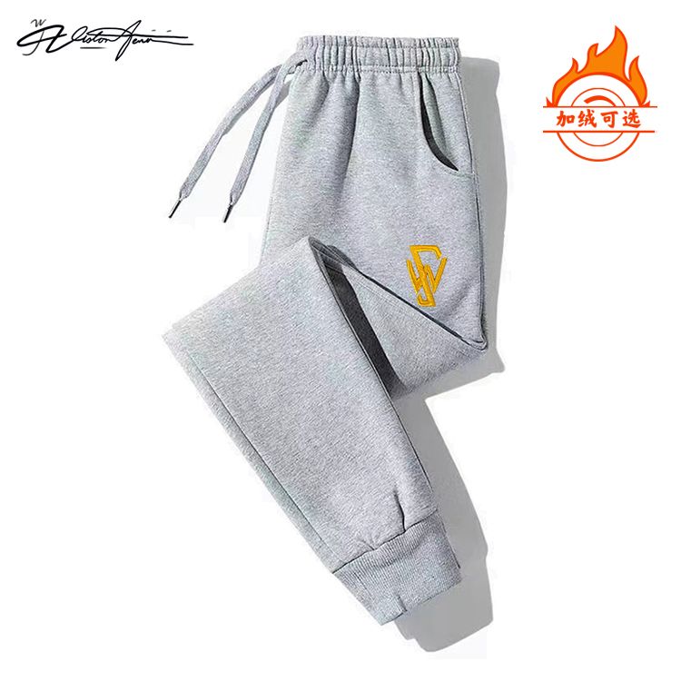 【刺绣】索尼威姆斯篮球粉丝应援刺绣卫裤男女同款束口加厚绒薄款