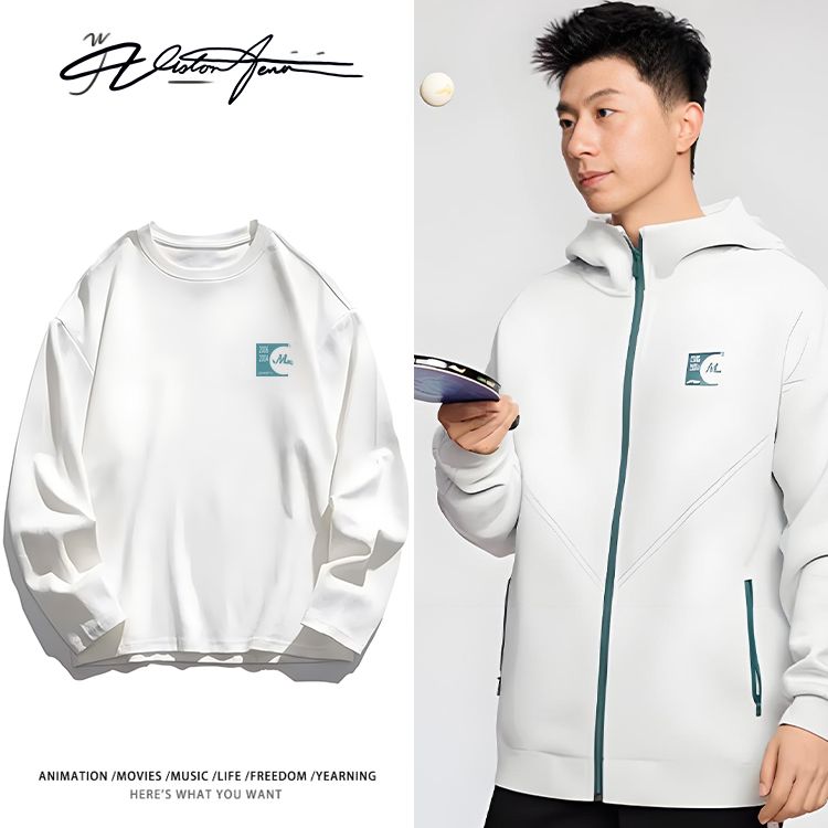 乒乓球运动员马龙粉丝应援服周边纯棉长袖T恤男女夏季青少年