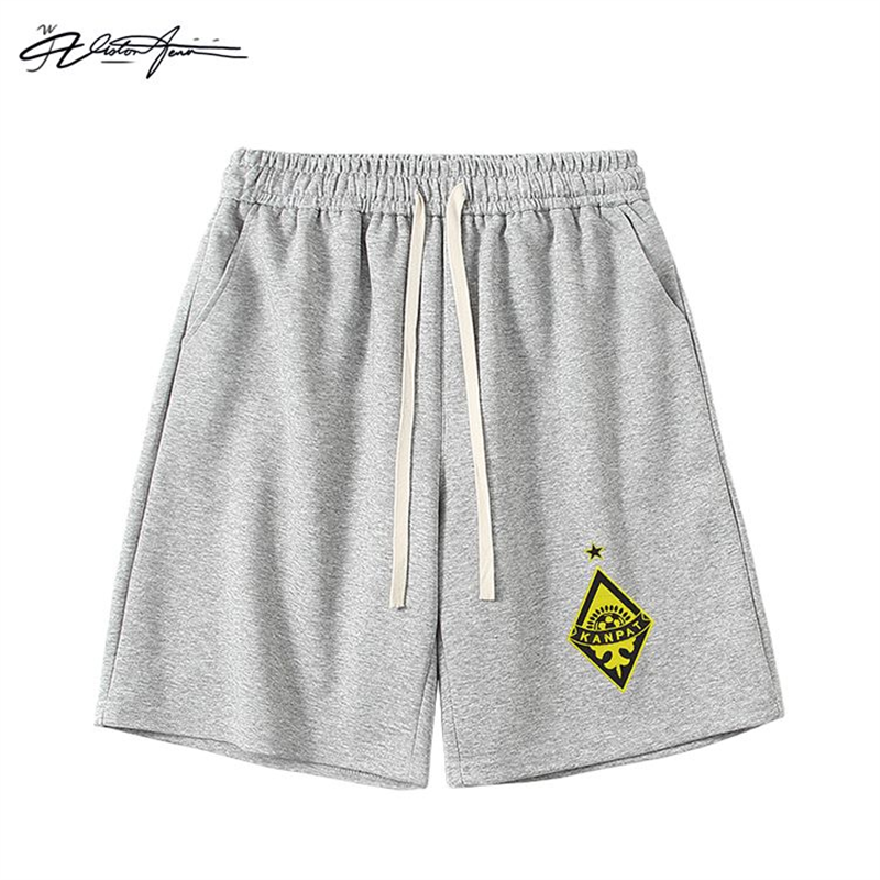 【刺绣】欧联足球阿拉木图凯拉特应援队标刺绣短裤夏季百搭潮流