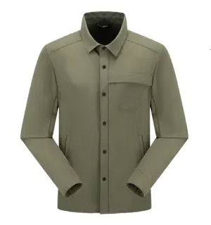 长袖衬衫男休闲外套通勤百搭