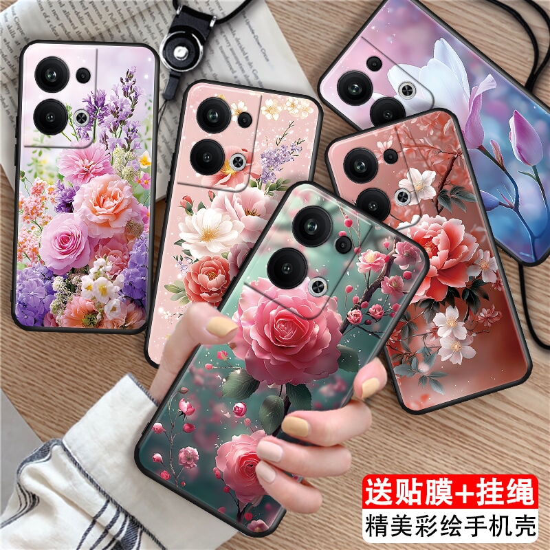 磨砂潮壳 防摔软套 精美彩绘