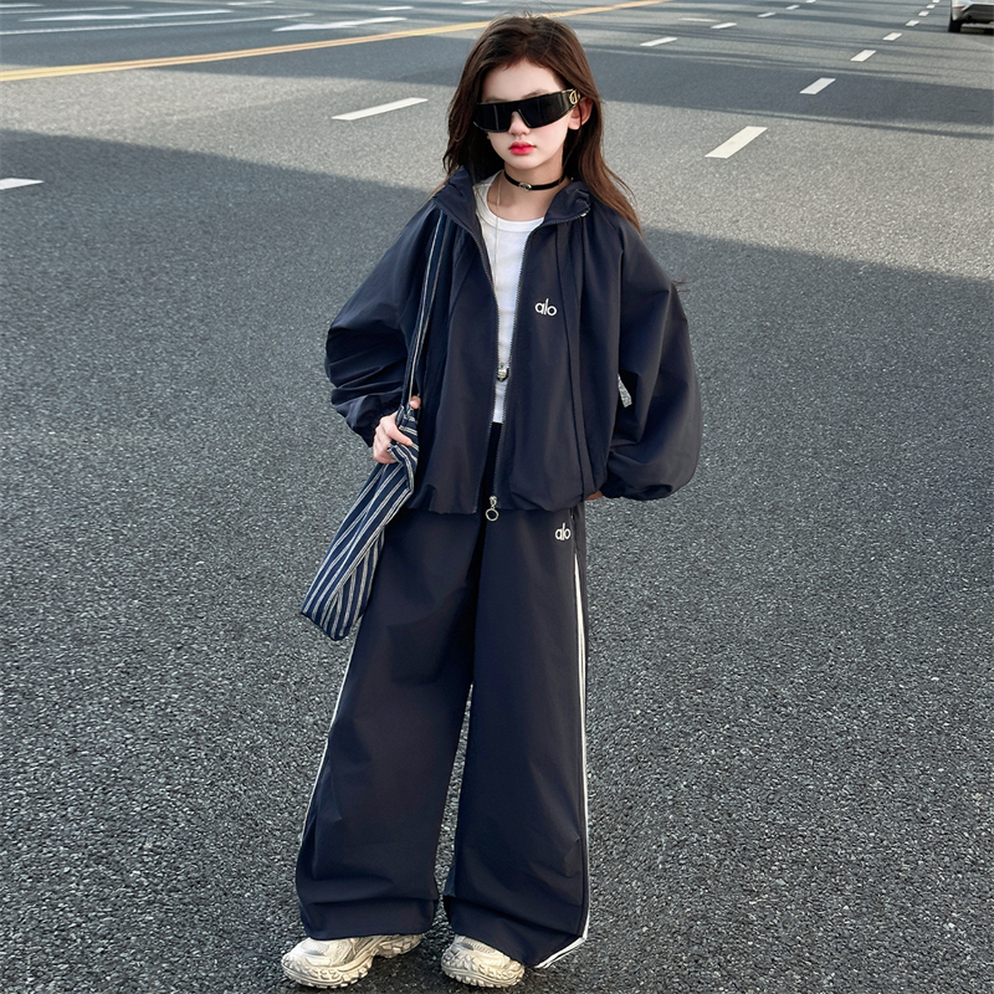 童装女童休闲套装秋装2025新款洋气女大童春秋款儿童超好看两件套