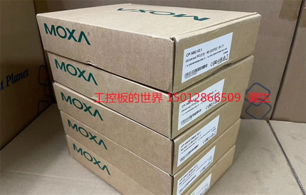 全新台湾摩莎MOXA CP-168U V2.1 8口RS232 PCI8串口卡含1-8连接线