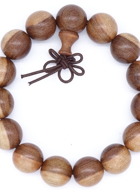 佛珠手串男女款金丝檀木