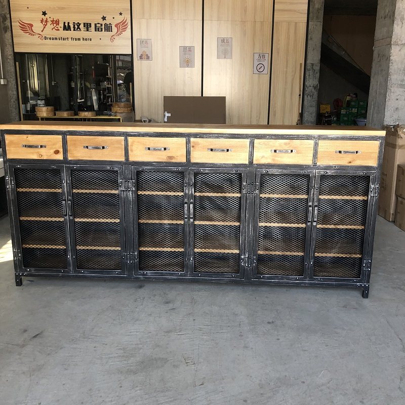 铁艺鞋柜可定制多层美式乡村