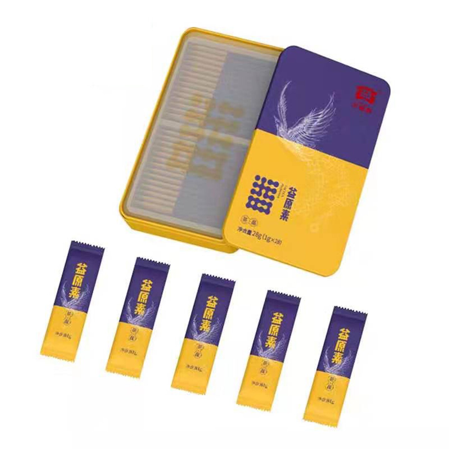 大益普洱茶益原素茶晶28g普洱茶速溶精华礼盒智能发酵包装礼品茶