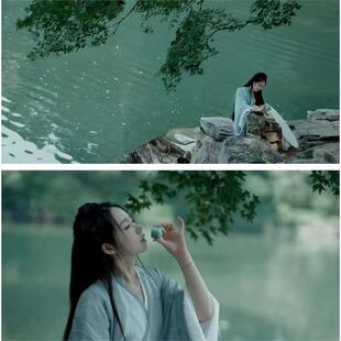 古风酒壶酒杯小酒瓶道具摄影拍照复古怀旧典雅中国风酒具陶瓷摆件