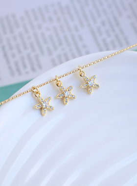 女铜镀金保色吊坠小挂件DIY配件