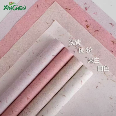 网红花瓣纸100克牛皮纸复古手工花束包装纸花艺制作材料欣辰资材