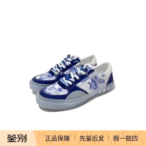 Louis Vuitton LV 夏日渲染水彩 Ollie 运动鞋板鞋1A8SHR