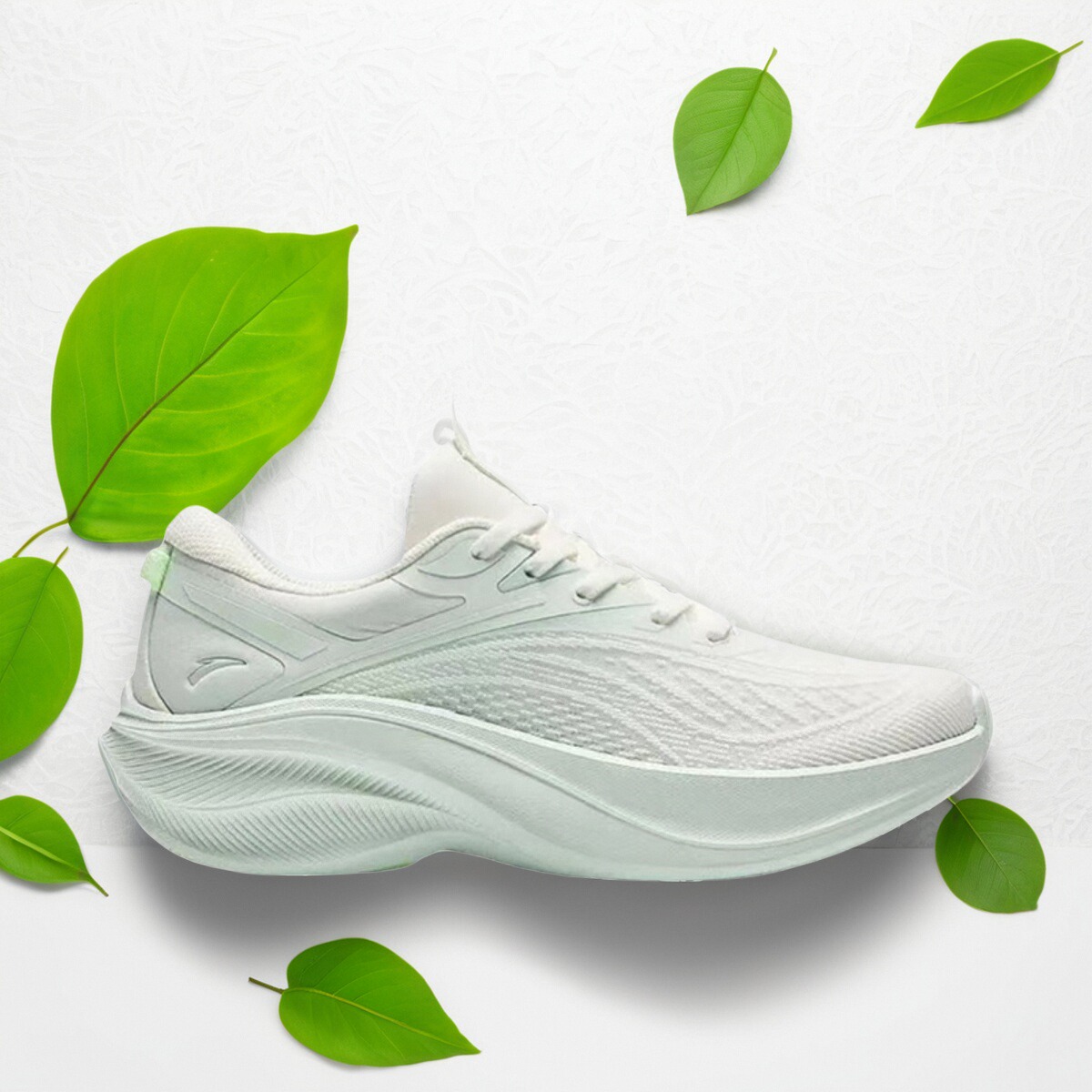 ANTA安踏叶子5轻质厚底跑步鞋轻便回弹运动鞋增高女鞋922615575F