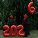 2026数字气球元 饰跨年手持气球创意拍照道具合影写真摄影 旦新年装