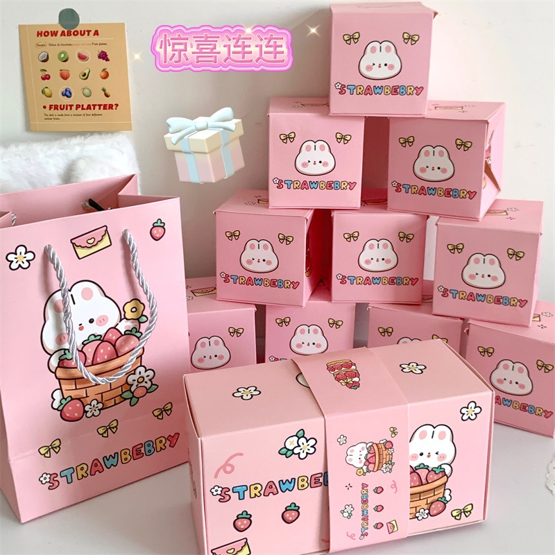生日惊喜红包弹跳盒子diy手工