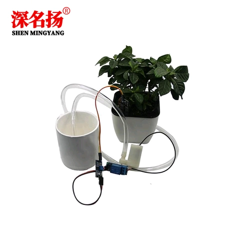 Автоматическое водоо водонасосы Автоматический ирригационный модуль DIY установить влажность почвы.