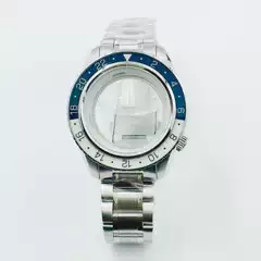 NH34 case mechanical watch modified birch forest GS Tai Chi circle shell BGW9 blue-green luminous watch accessories