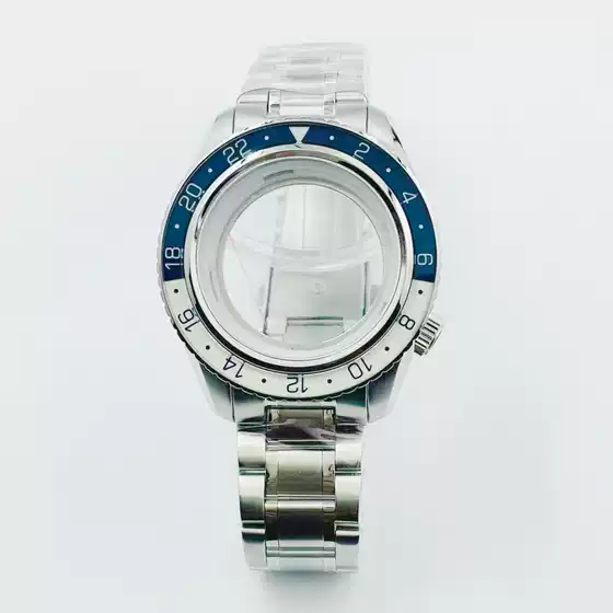 NH34 case mechanical watch modified birch forest GS Tai Chi circle shell BGW9 blue-green luminous watch accessories