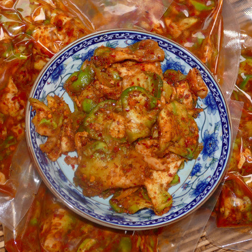 涪陵特产新鲜青菜头麻辣榨菜片咸菜儿菜干菱角菜下饭菜四川配粥