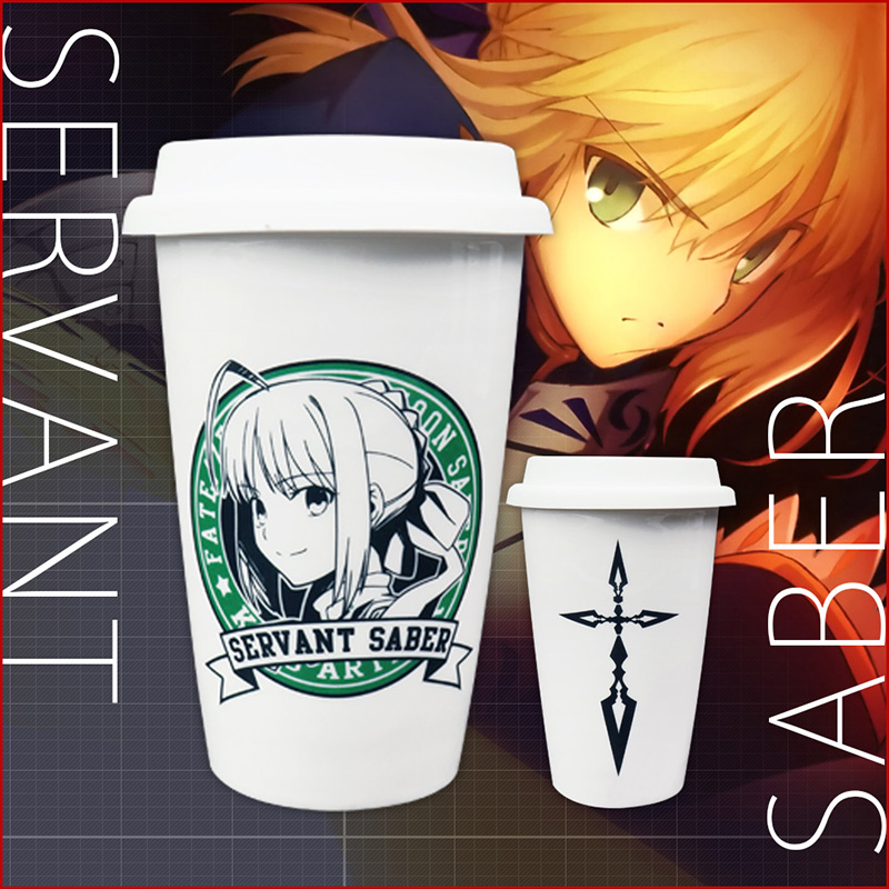 Mug manga serie FATE Sabre Save the Queen - Ref 2701483 Image 5