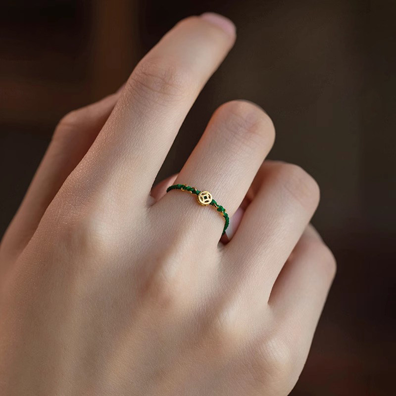 本命年戒指女2026新款小众高级感