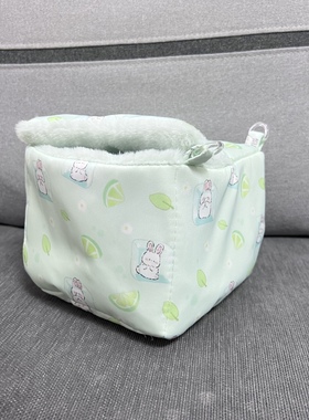 易洗蜜袋鼯棉窝仓鼠窝四季款仿兔毛窝用品窝金丝熊刺猬龙猫棉窝