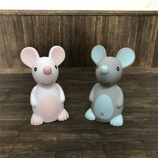 【盛夏】出口 欧美可爱 老鼠 存钱罐 摆件玩具