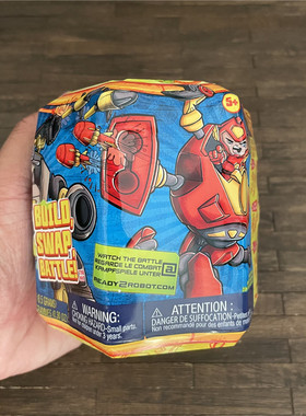 战斗机器人惊喜盲盒玩具粘液射弹Ready 2 Robot Swap Battle 正品