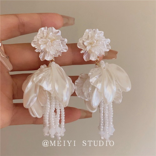 MEIYIJEJORY日韩树脂女耳环