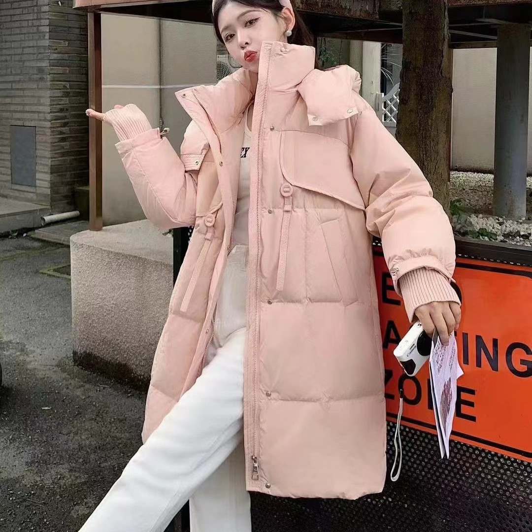 中长款羽绒服女2024冬季新款爆款