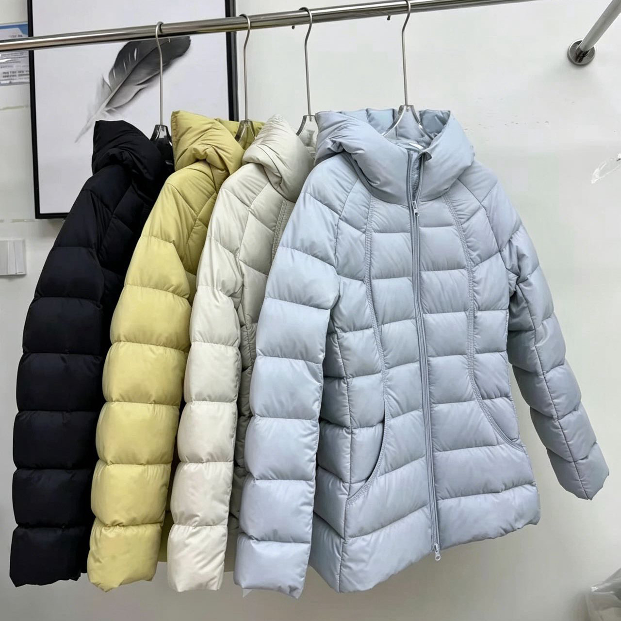 小蛮腰收腰排骨羽绒服女款2026冬季小个子轻薄款修身掐腰外套