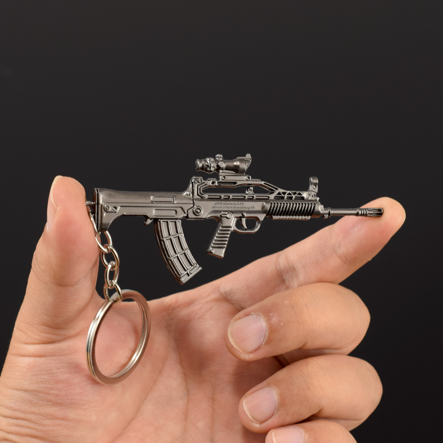 和平精英周边吃鸡小枪挂件模型M16A4 莫辛纳甘 狗杂GROZA UMP45