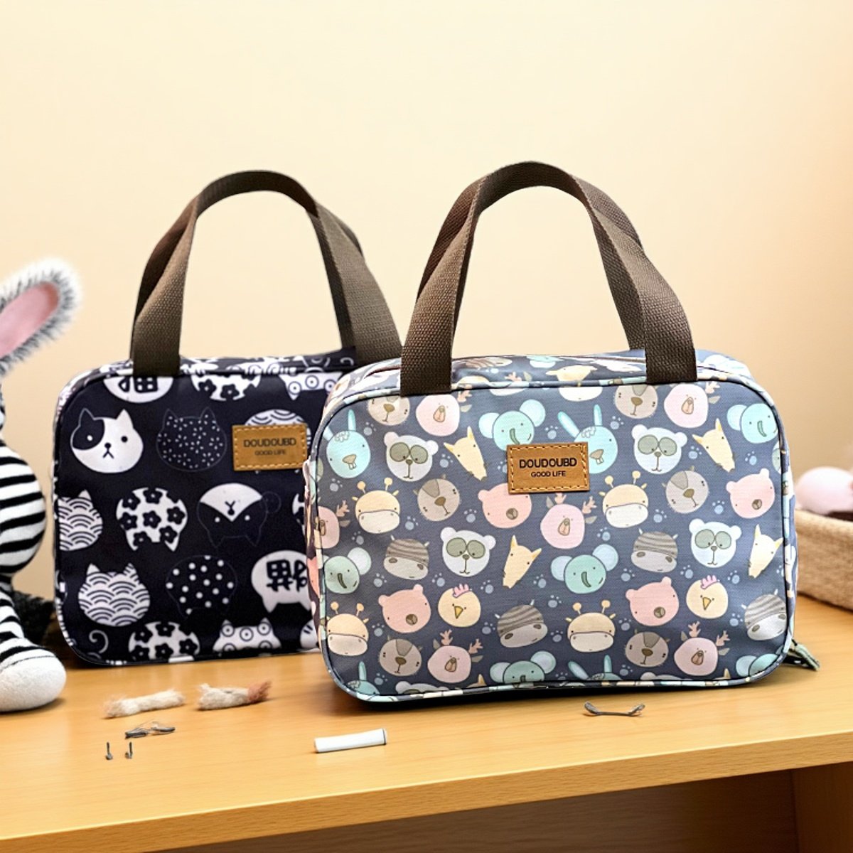 防水手提包饭盒袋便当包上班带饭午餐包小学生手拎加厚铝箔保温袋,收纳整理,饭盒袋,淘宝优惠券,粉丝福利购,淘宝优惠卷