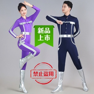 新款定制咱们工人有力量舞蹈建筑工人铁路电力工人石油工人演出服