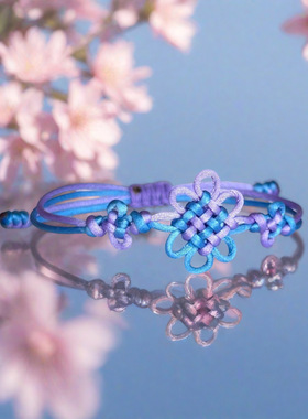 亚马逊跨境kopo恶魔的猎人手链中国结编织手链节日礼物音乐节手链