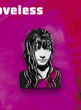 Bilinda Butcher比琳达mbv盯鞋shoegaze自赏摇滚徽章胸针礼物