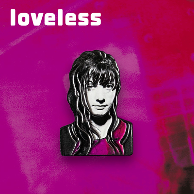 Bilinda Butcher比琳达mbv盯鞋shoegaze自赏摇滚徽章胸针礼物