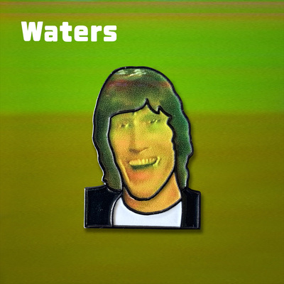 罗杰水Roger Waters水爷Pink Floyd平克弗洛伊德前卫摇滚徽章胸针