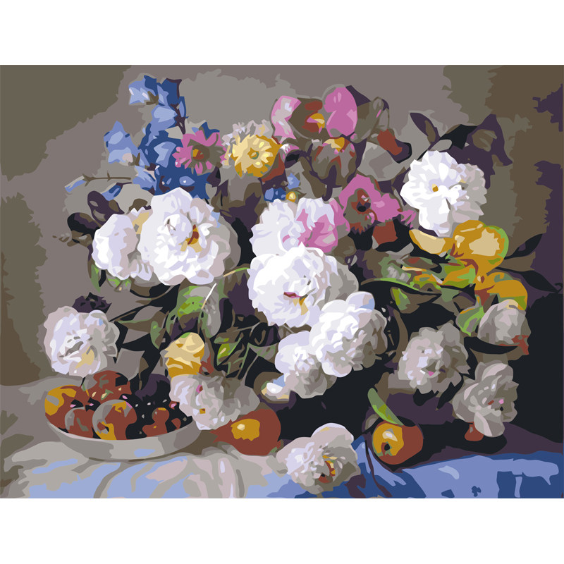 数字油画diy包邮风景填色手绘DIY/数字油画